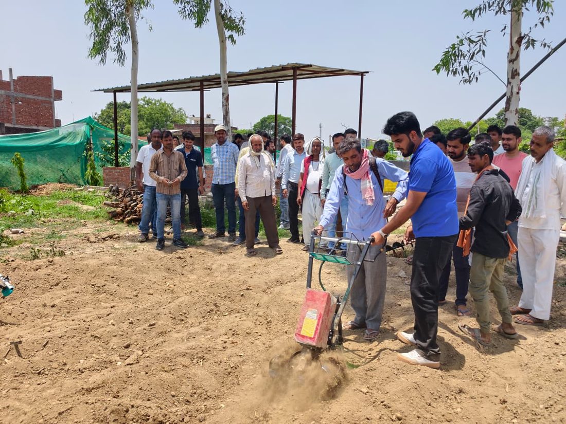 Live field demo at GreenLabs
